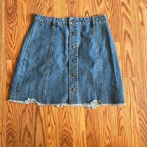 A HARPER brand Jean skirt
